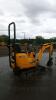 2008 JCB 8008 rubber tracked excavator S/n: 1240023 with bucket, blade, piped & expanding tracks (All hour and odometer readings are unverified and unwarranted) - 5