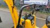 2008 JCB 8008 rubber tracked excavator S/n: 1240023 with bucket, blade, piped & expanding tracks (All hour and odometer readings are unverified and unwarranted) - 20