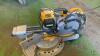 DEWALT 240v sliding mitre saw - 6