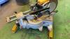 DEWALT DWS712 240v sliding mitre saw - 2