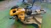 DEWALT DWS712 240v sliding mitre saw - 4