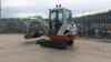 2018 TAKEUCHI TB225 rubber tracked excavator S/n: 12250088 with 3 buckets, blade, piped & expanding tracks (All hour and odometer readings are unverified and unwarranted) - 3