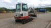 2018 TAKEUCHI TB225 rubber tracked excavator S/n: 12250088 with 3 buckets, blade, piped & expanding tracks (All hour and odometer readings are unverified and unwarranted) - 6