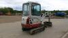 2018 TAKEUCHI TB216 rubber tracked excavator S/n: 216010619 with 3 buckets, blade, piped, cab & expanding tracks (All hour and odometer readings are unverified and unwarranted) - 5