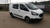 2019 FORD TRANSIT CUSTOM 300 combi 6 seater van (YT69 UAG) (White) (MoT 8th September 2022) (V5 & spare key in office) (All hour and odometer readings are unverified and unwarranted) - 2