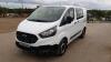 2019 FORD TRANSIT CUSTOM 300 combi 6 seater van (YT69 UAG) (White) (MoT 8th September 2022) (V5 & spare key in office) (All hour and odometer readings are unverified and unwarranted) - 8