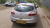 2008 RENAULT MEGANE dynamique vvt 5dr petrol hatchback car (NX58 HYM) (Silver) (MoT 14th February 2023) (V5 & MoT in office) (All hour and odometer readings are unverified and unwarranted) - 6