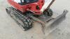 2018 TAKEUCHI TB216 rubber tracked excavator S/n: 2216009397 with 3 buckets, blade, piped, Q/Hitch & expanding tracks (All hour and odometer readings are unverified and unwarranted) - 9