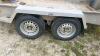 IFOR WILLIAMS 2.7t twin axle plant trailer (3132875) - 8