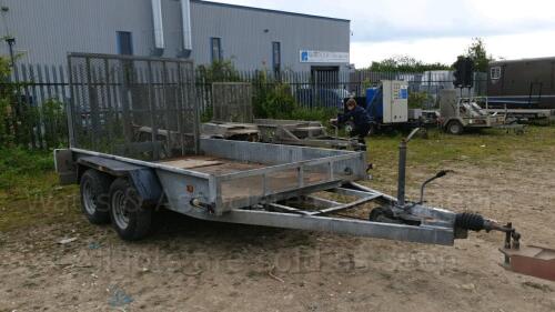 INDESPENSION 3.5t twin axle plant trailer