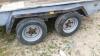 INDESPENSION 3.5t twin axle plant trailer - 7