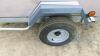 ERDE CH451 single axle trailer c/w spare wheel - 11