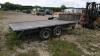 BATESON 12' x 6'7'' flat bed, 3500kg gross weight & 2750kg payload (LCC3) - 3