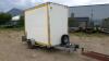 HAZLEWOOD 750BVS 750kg single axle box trailer (Fleet 6228)