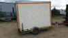 HAZLEWOOD 750BVS 750kg single axle box trailer (Fleet 6228) - 2