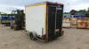 HAZLEWOOD 750BVS 750kg single axle box trailer (Fleet 6228) - 4