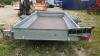 INDESPENSION 10' x 5'5'' tilt bed ground maintenance trailer c/w drop down ramp, 1300kg gross weight, approx 900kg payload, LED lights (s/n S000357) - 4