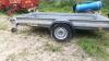 INDESPENSION 10' x 5'5'' tilt bed ground maintenance trailer c/w drop down ramp, 1300kg gross weight, approx 900kg payload, LED lights (s/n S000357) - 6