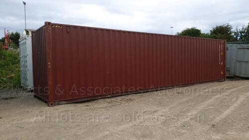 40ft high cube shipping container