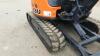 2018 HITACHI ZAXIS 33U rubber tracked excavator c/w 3 x buckets, blade, piped & Q/hitch(s/n HCMADB50A00037556) (All hour and odometer readings are unverified and unwarranted) - 11