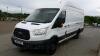 2014 FORD TRANSIT 350 van (YM14 CVT) (White) (MoT 15th February 2023) (V5 & other history in office) (All hour and odometer readings are unverified and unwarranted) - 8