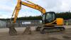 2006 JCB JS130 steel tracked excavator S/n: E1179609 with 2 buckets, piped & Q/hitch (NO VAT) (All hour and odometer readings are unverified and unwarranted) - 2