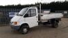 1996 FORD TRANSIT COUNTY 4x4 tipper (P881 YWN) (White) (MoT 6th July 2022) (No Vat!) (V5, Old MoT & various history/booklet in office) (All hour and odometer readings are unverified and unwarranted) - 2