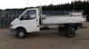 1996 FORD TRANSIT COUNTY 4x4 tipper (P881 YWN) (White) (MoT 6th July 2022) (No Vat!) (V5, Old MoT & various history/booklet in office) (All hour and odometer readings are unverified and unwarranted) - 3