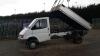 1996 FORD TRANSIT COUNTY 4x4 tipper (P881 YWN) (White) (MoT 6th July 2022) (No Vat!) (V5, Old MoT & various history/booklet in office) (All hour and odometer readings are unverified and unwarranted) - 22