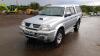 2007 MITSUBISHI L200 TROJAN full leather double cab pick-up (YS56 NRX) (Silver) (MoT 17th November 2022) (V5 in office) (All hour and odometer readings are unverified and unwarranted) - 10