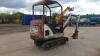 2005 BOBCAT 320 rubber tracked excavator with bucket, blade & piped (s/n 12023) (All hour and odometer readings are unverified and unwarranted) - 6