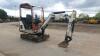 2005 BOBCAT 320 rubber tracked excavator with bucket, blade & piped (s/n 12023) (All hour and odometer readings are unverified and unwarranted) - 7