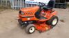 2010 KUBOTA G2160 diesel ride on mower c/w 48'' deck (s/n UK12956) - 2