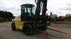 2004 HYSTER H9.00XM 9t forklift truck (s/n E007E01774B) with fork positioner (LIFT FAULT!) (All hour and odometer readings are unverified and unwarranted) - 7