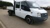 2010 FORD TRANSIT Crew cab tipper (ND10 EUV) (White) (MoT 17th March 2023) (V5 in office) (VOSA mileage discrepancy) (All hour and odometer readings are unverified and unwarranted) - 7