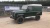 1994 LAND ROVER 90 DEFENDER tdi 4x4 c/w galvanised chassis & front winch (M772 LOX) (Green) (V5 in office) (No Vat) (All hour and odometer readings are unverified and unwarranted)