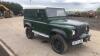 1994 LAND ROVER 90 DEFENDER tdi 4x4 c/w galvanised chassis & front winch (M772 LOX) (Green) (V5 in office) (No Vat) (All hour and odometer readings are unverified and unwarranted) - 7