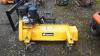 2018 RAMMY 120 petrol flail mower (s/n 75537)