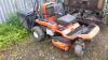 2004 KUBOTA GZD15 diesel zero turn mower c/w Glide Cut high tip collector (s/n 60155) (oil leak)