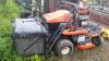 2004 KUBOTA GZD15 diesel zero turn mower c/w Glide Cut high tip collector (s/n 60155) (oil leak) - 3