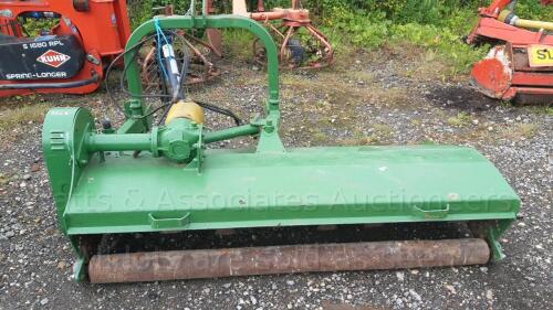 MCCONNEL 6'6'' flail mower c/w hydraulic off set & pto shaft