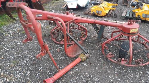 PZ Hay turner c/w pto shaft