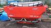 2012 KUHN AXIS 40.1W twin disc fertiliser spreader c/w weight cells, 24m spread 3000l hopper & weather cover - 4