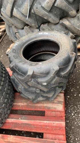 2 x tyres (20 x 8.00 - 10)