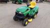 2008 JOHN DEERE LR135 hydrostatic petrol mower c/w collector S/n:082121 - 2