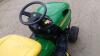 2008 JOHN DEERE LR135 hydrostatic petrol mower c/w collector S/n:082121 - 16