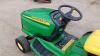 2004 JOHN DEERE LTR180 petrol mower c/w collector S/n:501942 - 16