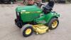 JOHN DEERE 455 22hp 3 cylinder diesel hydrostatic tractor c/w 48'' mid mount mower, rear discharge (s/n MOO455B020121)