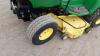 JOHN DEERE 455 22hp 3 cylinder diesel hydrostatic tractor c/w 48'' mid mount mower, rear discharge (s/n MOO455B020121) - 10