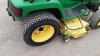 JOHN DEERE 455 22hp 3 cylinder diesel hydrostatic tractor c/w 48'' mid mount mower, rear discharge (s/n MOO455B020121) - 12